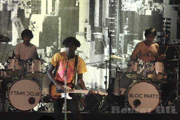 BLOC PARTY - 2007-06-28 - ROUEN - Zenith - Rowland Kelechukwu Okereke - Matthew Chee Hung Tong - Gordon Peter Moakes